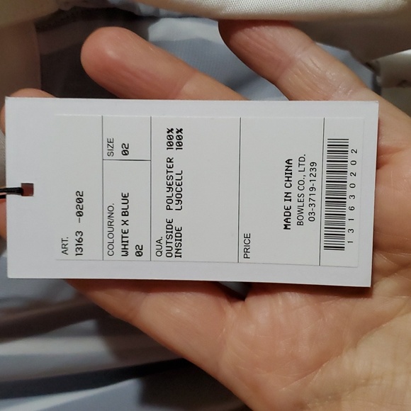 Sz 2Japanese (M) NWT Hyke shorts with sheer layover belted pants - Picture 4 of 7